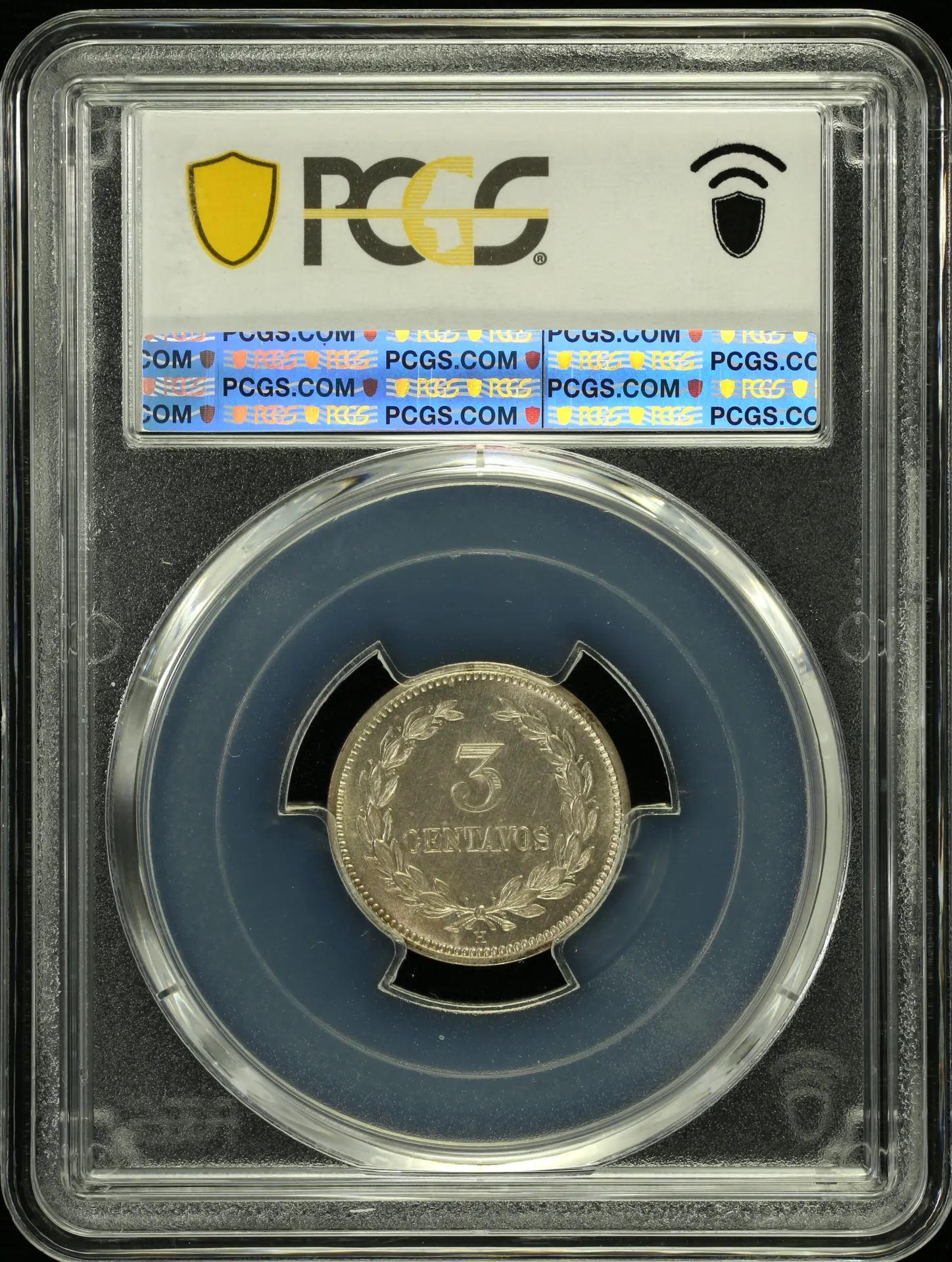 El Salvador Latin American Coins El Salvador 3 Cent 1889 H PCGS MS61 0157999 El Salvador 3 Cent 1889 H PCGS MS61 0157999El Salvador 3 Cent 1889 H PCGS MS61 0157999 - Image 2
