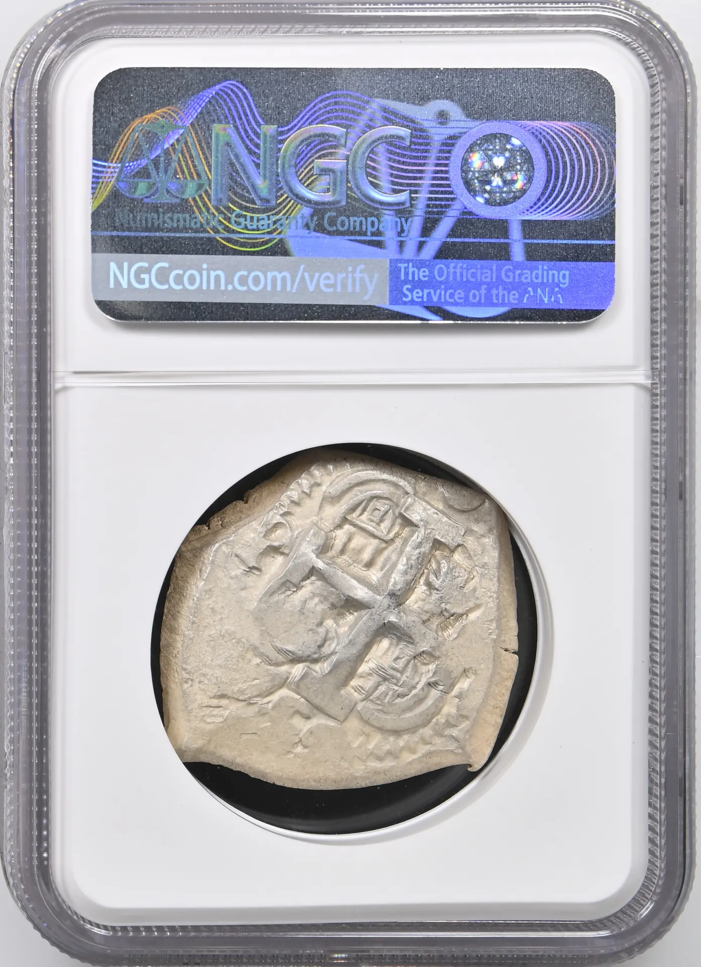 Bolivia Latin American Coins Bolivia 8 Reales 1752 P q NGC AU50 0158016 Bolivia 8 Reales 1752 P q NGC AU50 0158016Bolivia 8 Reales 1752 P q NGC AU50 0158016 - Image 2