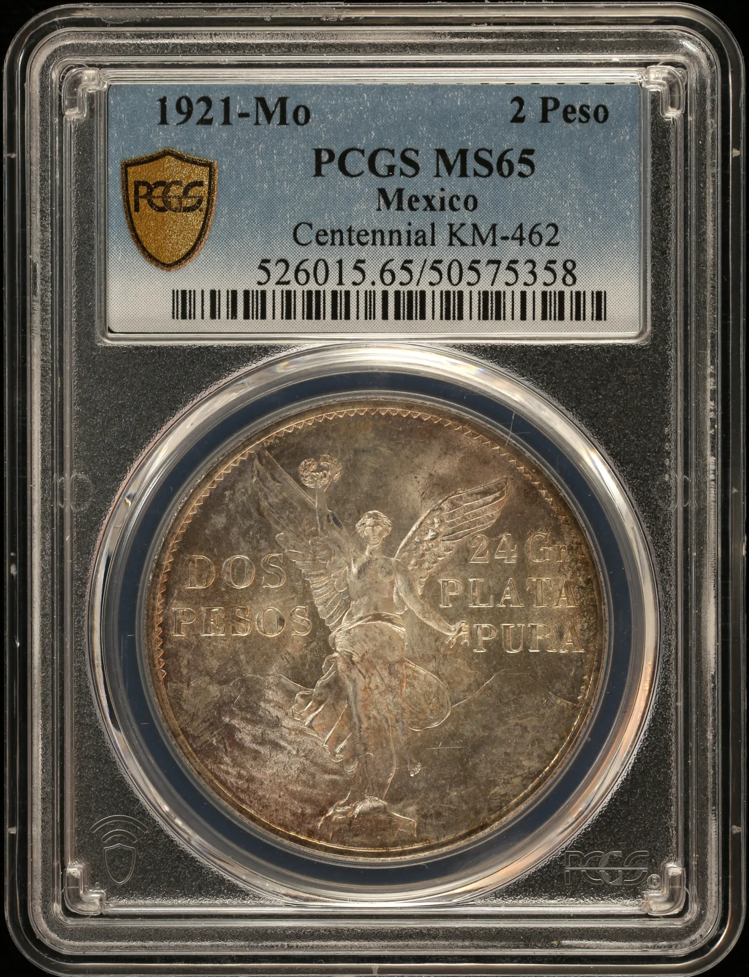 Modern Silver & Minors 2 Peso 1921 Mo KM-462 PCGS MS65 0157808