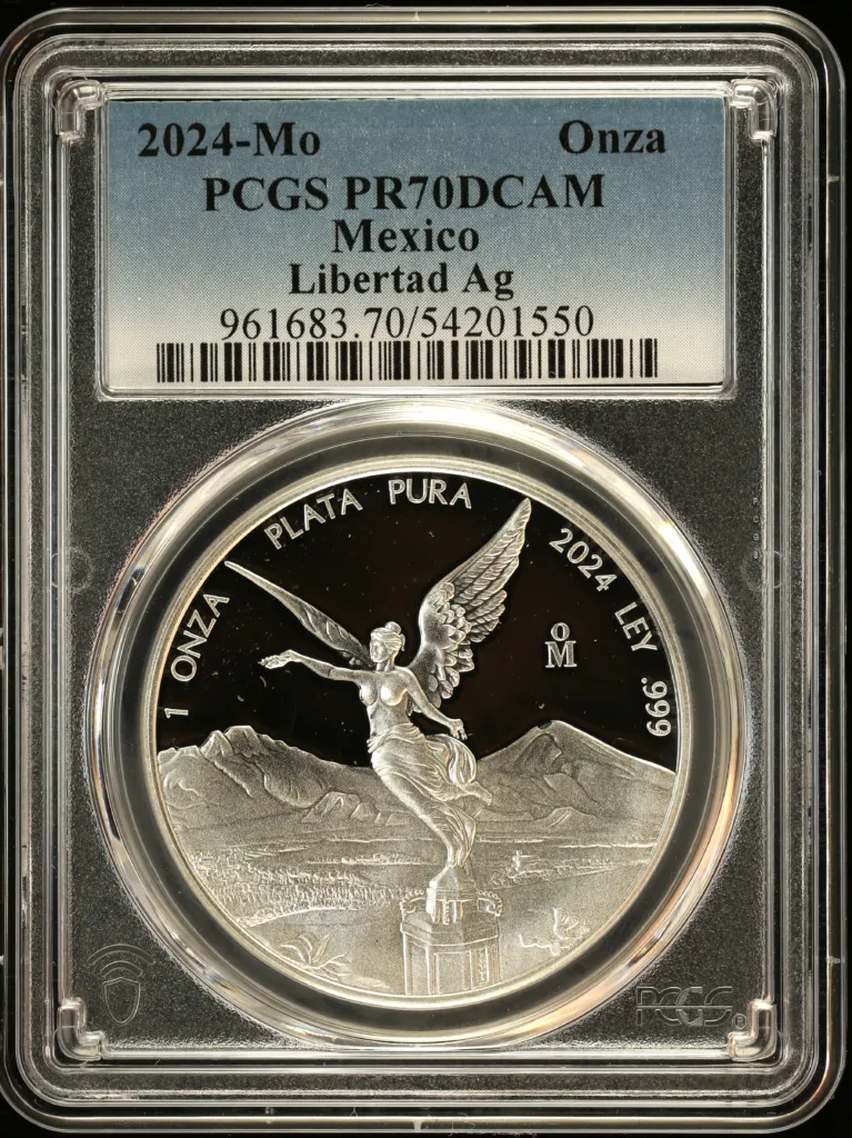 Modern Silver & Minors Onza 2024 Mo PCGS PR70DCAM 0156837