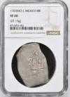 Colonial Silver & Minors 8 Reales 1703 Mo L NGC VF20 0157881