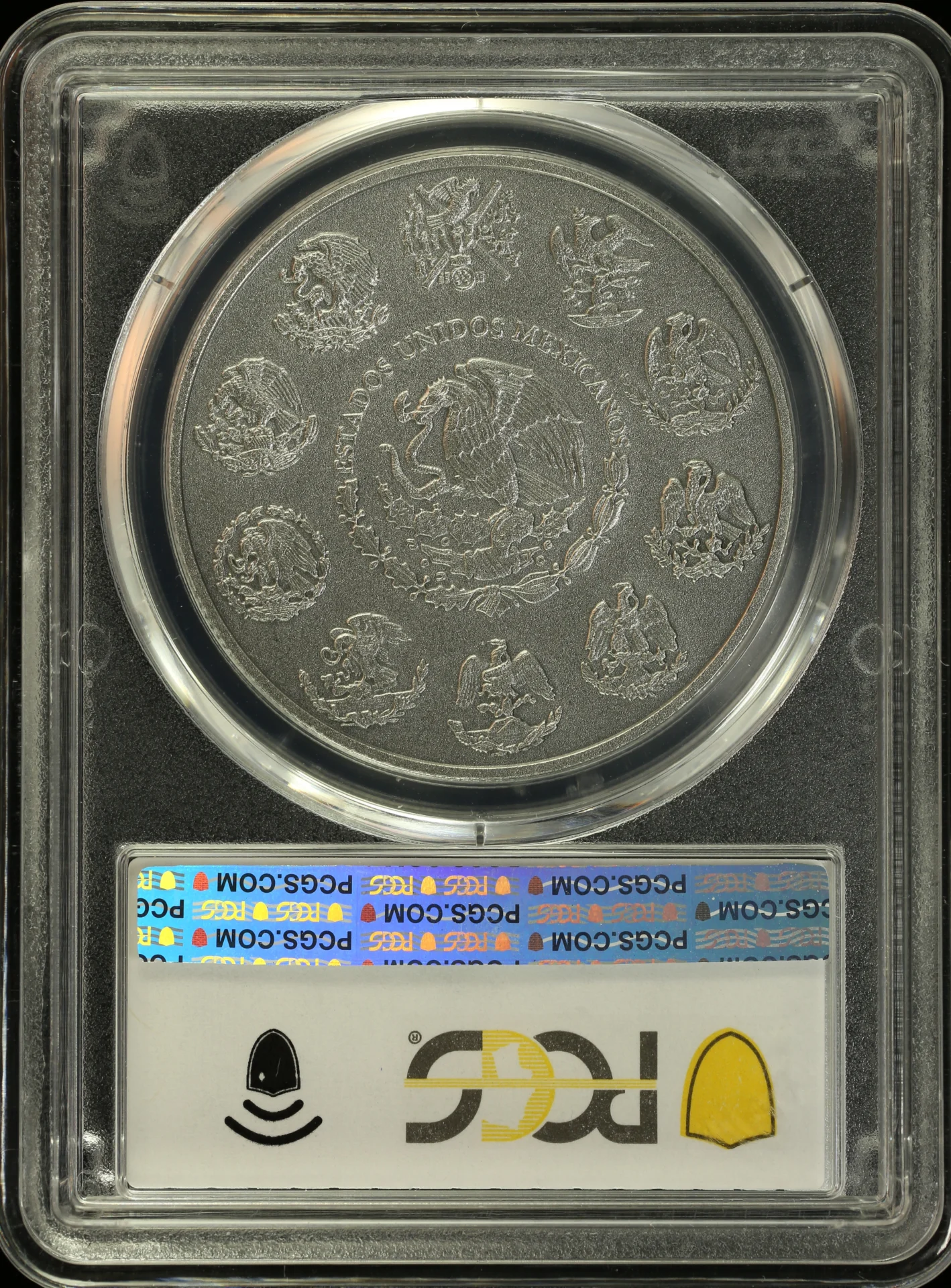 Mexican Coins Modern Silver & Minors Onza Modern Silver & Minors Antiqued Onza 2018 Mo PCGS SP70 0157865 Modern Silver & Minors Antiqued Onza 2018 Mo PCGS SP70 0157865Modern Silver & Minors Antiqued Onza 2018 Mo PCGS SP70 0157865 - Image 2