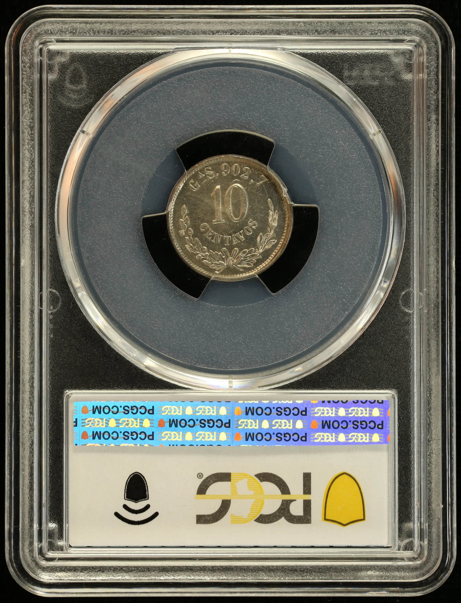 Mexican Coins Republic Silver & Minors Republic Silver & Minors 10 Centavo 1895 Ga S PCGS MS66 0157966 Republic Silver & Minors 10 Centavo 1895 Ga S PCGS MS66 0157966Republic Silver & Minors 10 Centavo 1895 Ga S PCGS MS66 0157966 - Image 2