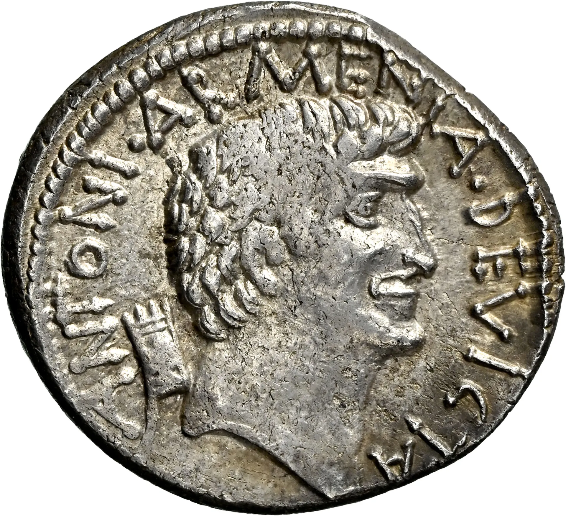 Ancient Coins Roman Imperatorial Roman Imperatorial Cleopatra VII+Marc Antony AR Denarius NGC XF 0158029 Roman Imperatorial Cleopatra VII+Marc Antony AR Denarius NGC XF 0158029Roman Imperatorial Cleopatra VII+Marc Antony AR Denarius NGC XF 0158029 - Image 4