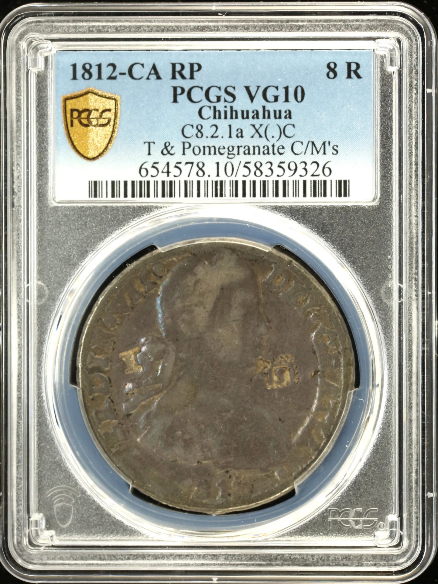 Mexican Coins War For Independence War For Independence 8 Reales 1812 Ca RP PCGS VG10 0158058 War For Independence 8 Reales 1812 Ca RP PCGS VG10 0158058War For Independence 8 Reales 1812 Ca RP PCGS VG10 0158058