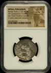 Ancient Coins Greek Mysia Mysia Pergamum Roman Rule c.133-67 BC AR Cistophorus NGC Ch XF 0158547 Mysia Pergamum Roman Rule c.133-67 BC AR Cistophorus NGC Ch XF 0158547