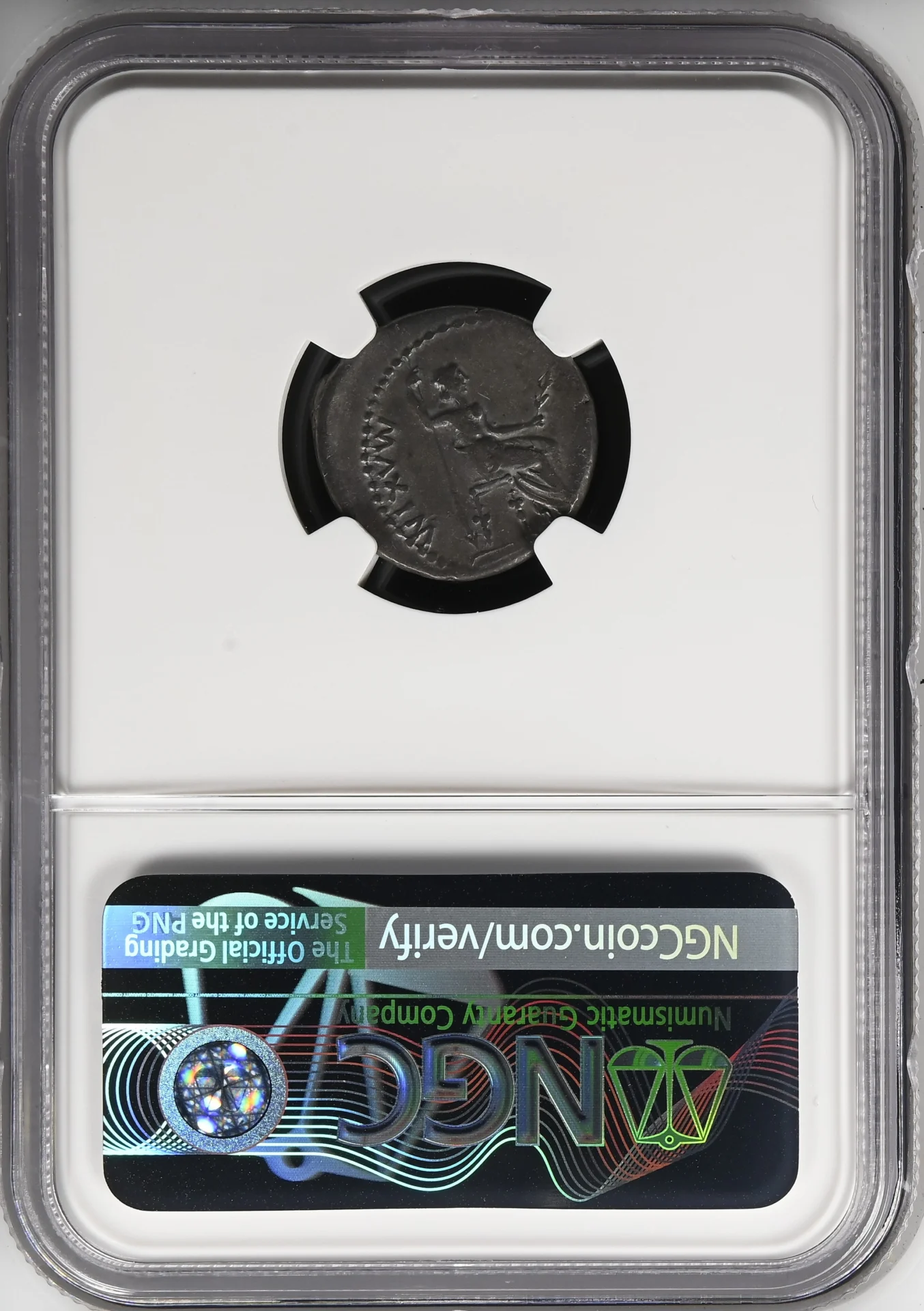 Ancient Coins Roman Imperial Roman Imperial Tiberius 14-37 AD AR Denarius NGC VF 0158906 Roman Imperial Tiberius 14-37 AD AR Denarius NGC VF 0158906Roman Imperial Tiberius 14-37 AD AR Denarius NGC VF 0158906 - Image 2