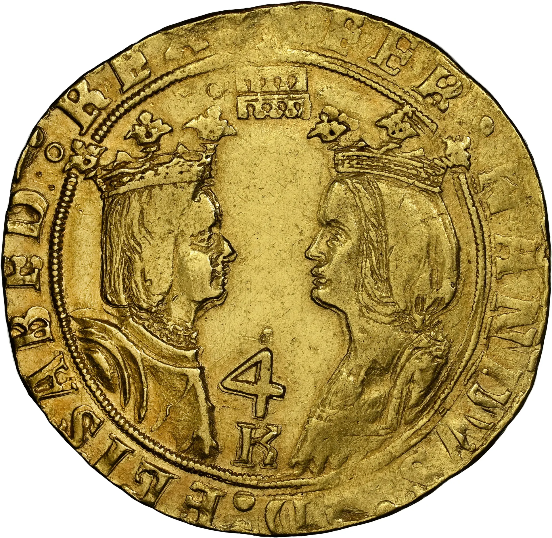 Europe Spain World Coins Spain 4 Escudos (1476-1516) Segovia K NGC AU53 0158514 Spain 4 Escudos (1476-1516) Segovia K NGC AU53 0158514Spain 4 Escudos (1476-1516) Segovia K NGC AU53 0158514 - Image 3