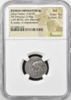 Ancient Coins Roman Imperatorial Roman Imperatorial Julius Caesar d.44 BC AR Denarius NGC AU 0158064 Roman Imperatorial Julius Caesar d.44 BC AR Denarius NGC AU 0158064
