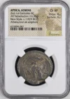 Attica Athens 2nd-1st Centuries BC AR Tetradrachm NGC Ch XF 0158477