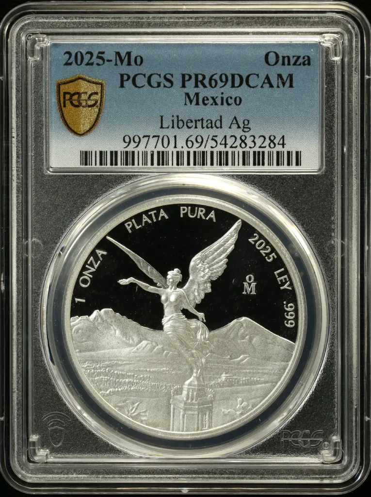 Modern Silver & Minors Onza 2025 Mo PCGS PR69DCAM t_00008