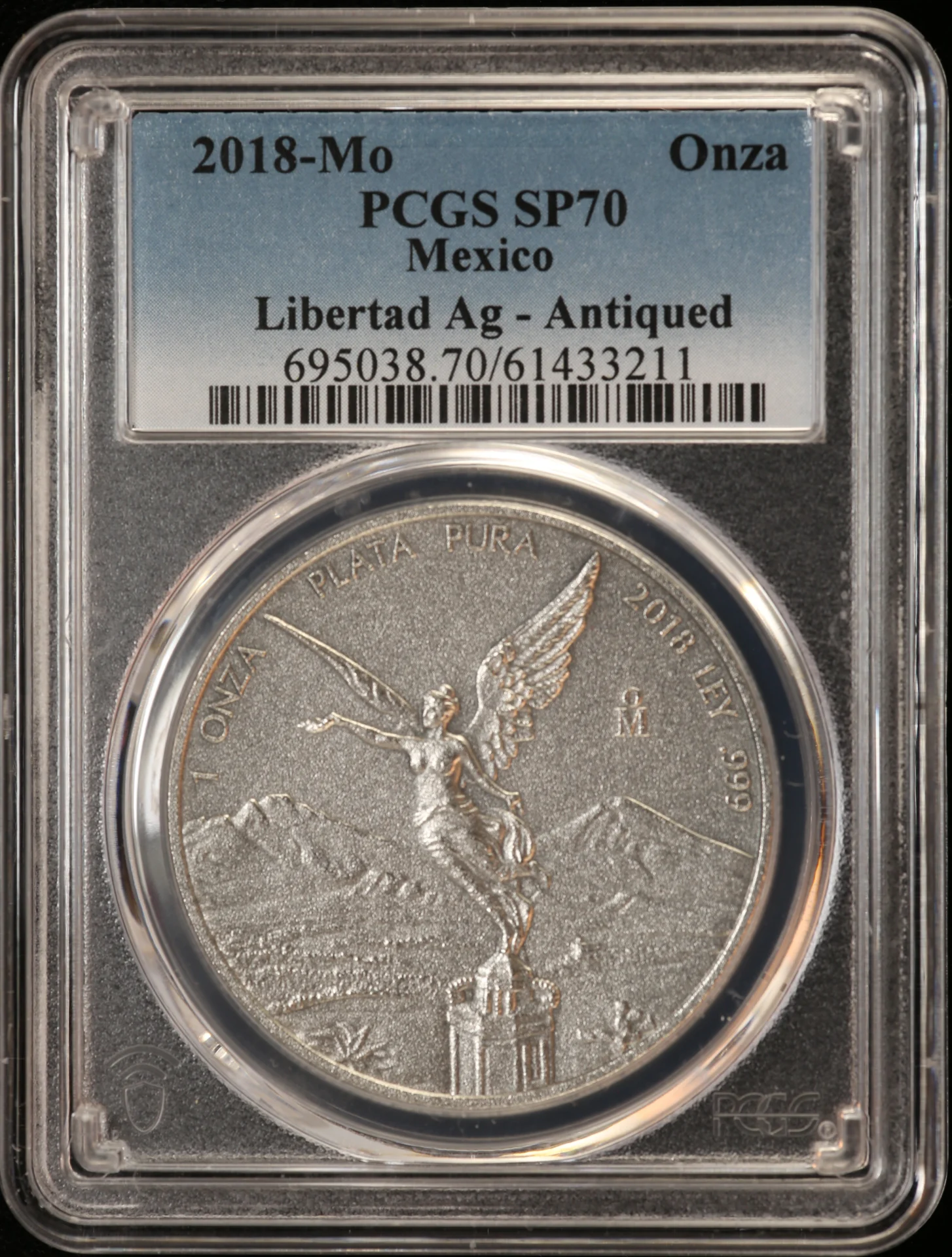Mexican Coins Modern Silver & Minors Onza Modern Silver & Minors Onza 2018 Mo PCGS SP70 0158945 Modern Silver & Minors Onza 2018 Mo PCGS SP70 0158945