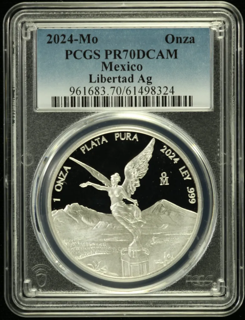 Modern Silver & Minors Onza 2024 Mo PCGS PR70DCAM 0158684