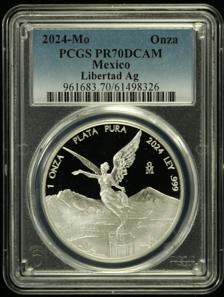 Modern Silver & Minors Onza 2024 Mo PCGS PR70DCAM 0158686