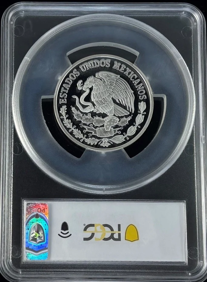 20 Peso Mexican Coins Modern Silver & Minors Modern Silver & Minors 20 Peso 2005 Mo PCGS PR69DCAM 0159236 Modern Silver & Minors 20 Peso 2005 Mo PCGS PR69DCAM 0159236Modern Silver & Minors 20 Peso 2005 Mo PCGS PR69DCAM 0159236 - Image 2