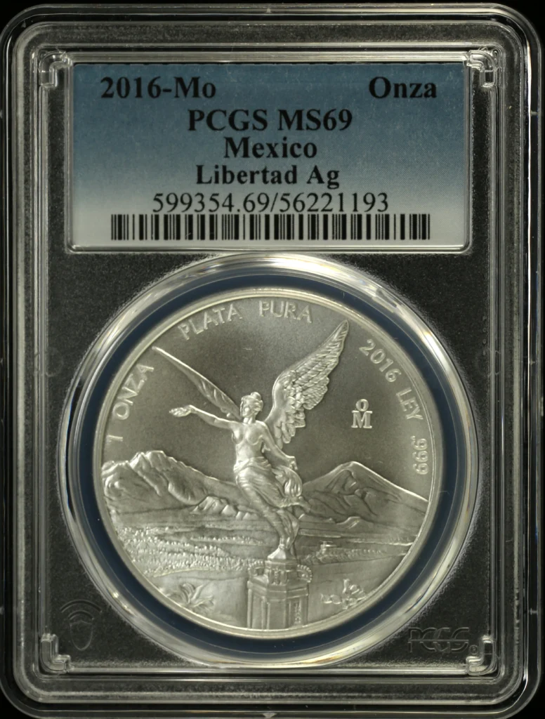 Modern Silver & Minors Onza 2016 Mo PCGS MS69 0159399