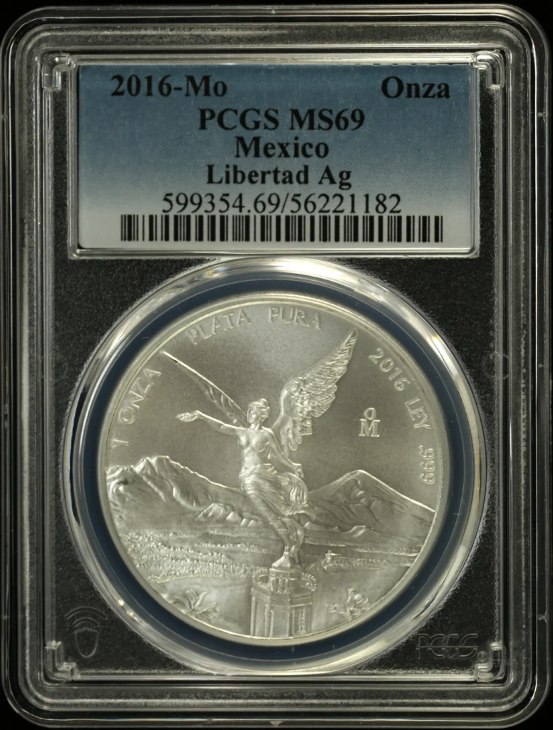 Modern Silver & Minors Onza 2016 Mo PCGS MS69 0159420