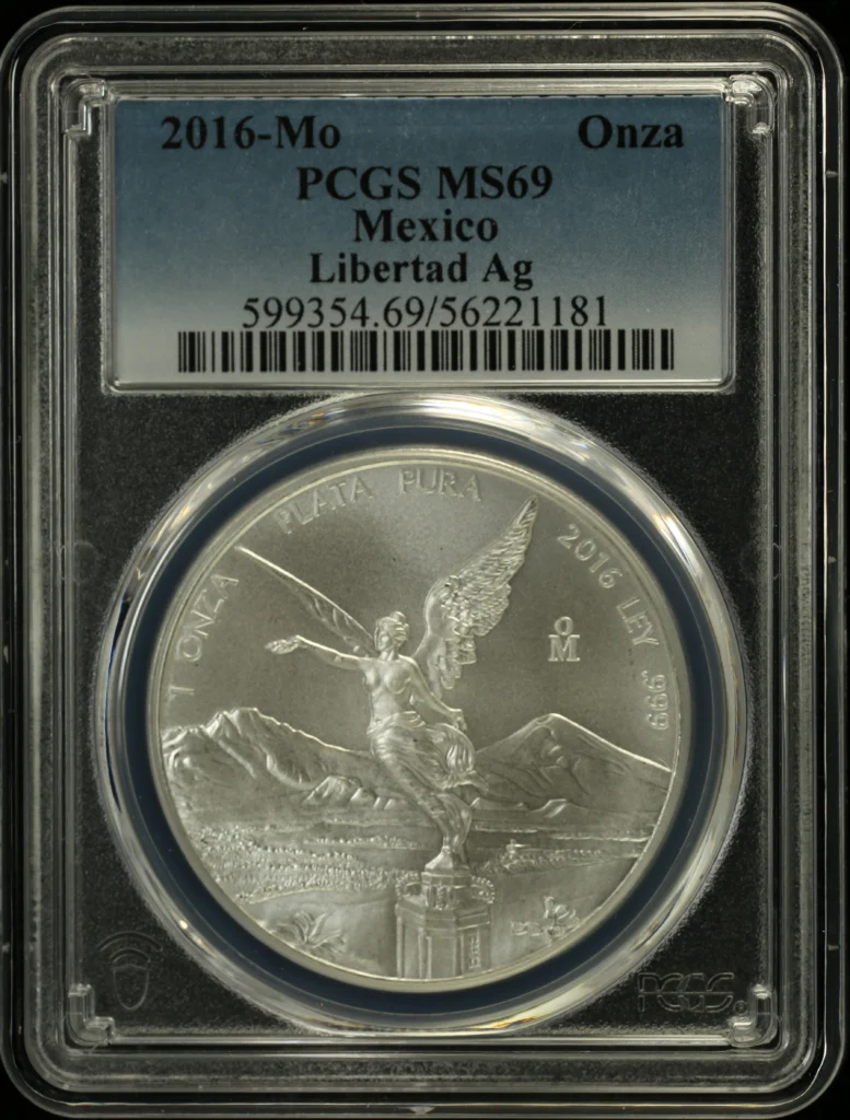 Modern Silver & Minors Onza 2016 Mo PCGS MS69 0159421