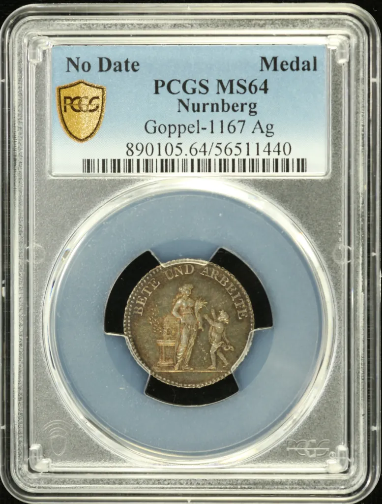 Germany Nurnberg Medal Goppel-1167 PCGS MS64 0159056