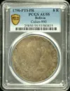 Bolivia 8 Reales 1790 Pts PR Calico-990 PCGS AU55 0159141