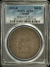 Brazil Latin American Coins Brazil 960 Reis 1815 R PCGS AU55 0159146 Brazil 960 Reis 1815 R PCGS AU55 0159146