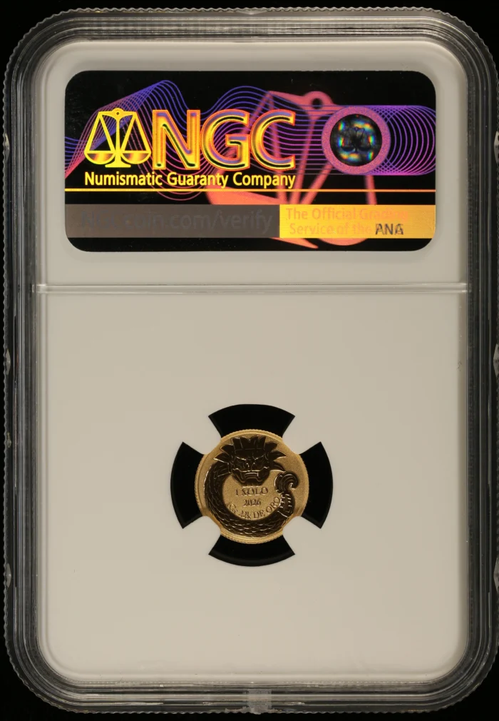 Medals & Tokens Modern Gold 1g Gold Medal - Arte Popular Mexicano