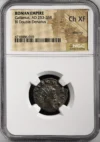 Ancient Coins Roman Imperial Roman Imperial Gallienus 253-268 AD BI Double-Denarius NGC Ch XF 0160532 Roman Imperial Gallienus 253-268 AD BI Double-Denarius NGC Ch XF 0160532