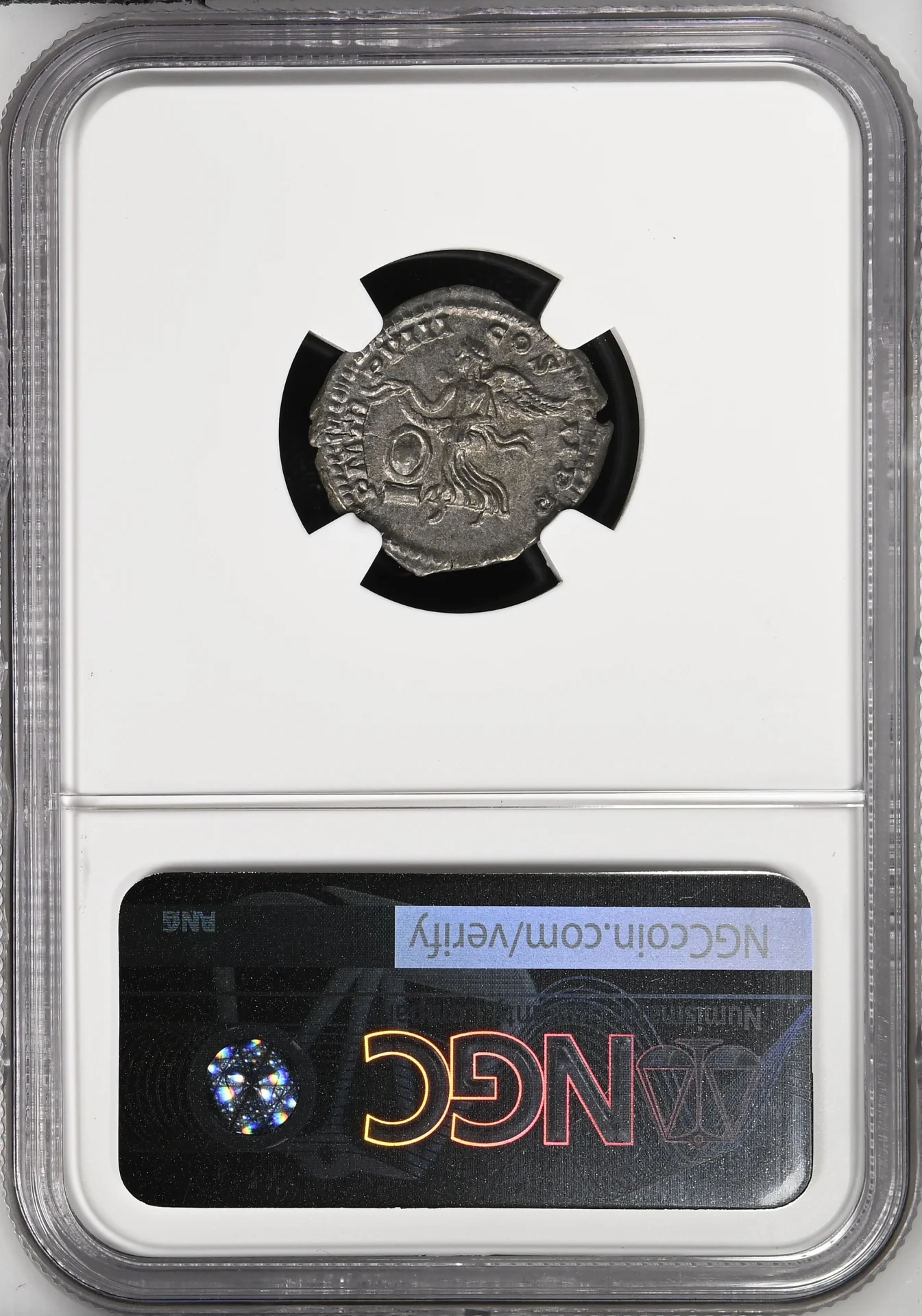 Ancient Coins Roman Imperial Roman Imperial Septimus Severus 193-211 AD AR Denarius NGC AU 0160534 Roman Imperial Septimus Severus 193-211 AD AR Denarius NGC AU 0160534Roman Imperial Septimus Severus 193-211 AD AR Denarius NGC AU 0160534 - Image 2