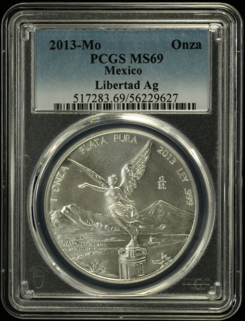 Modern Silver & Minors Onza 2013 Mo PCGS MS69 0160805