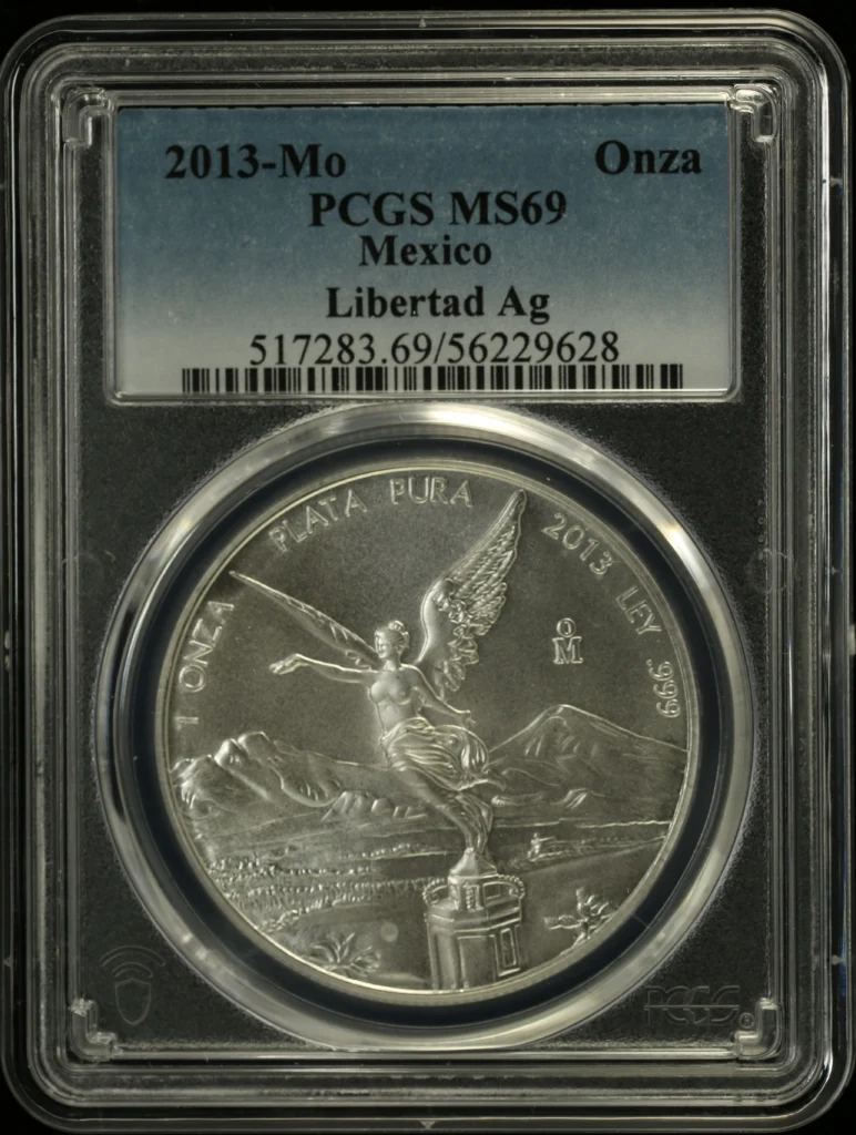Modern Silver & Minors Onza 2013 Mo PCGS MS69 0160806
