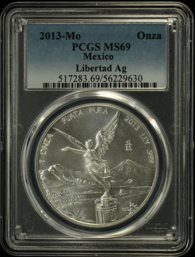 Modern Silver & Minors Onza 2013 Mo PCGS MS69 0160807