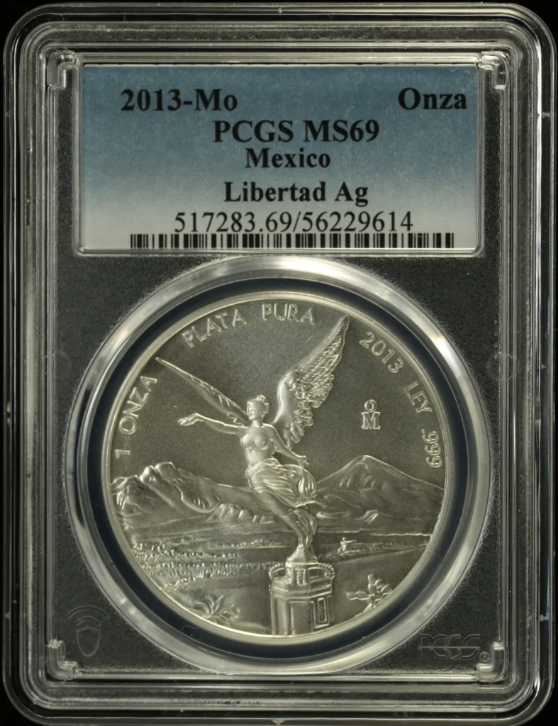 Modern Silver & Minors Onza 2013 Mo PCGS MS69 0160831