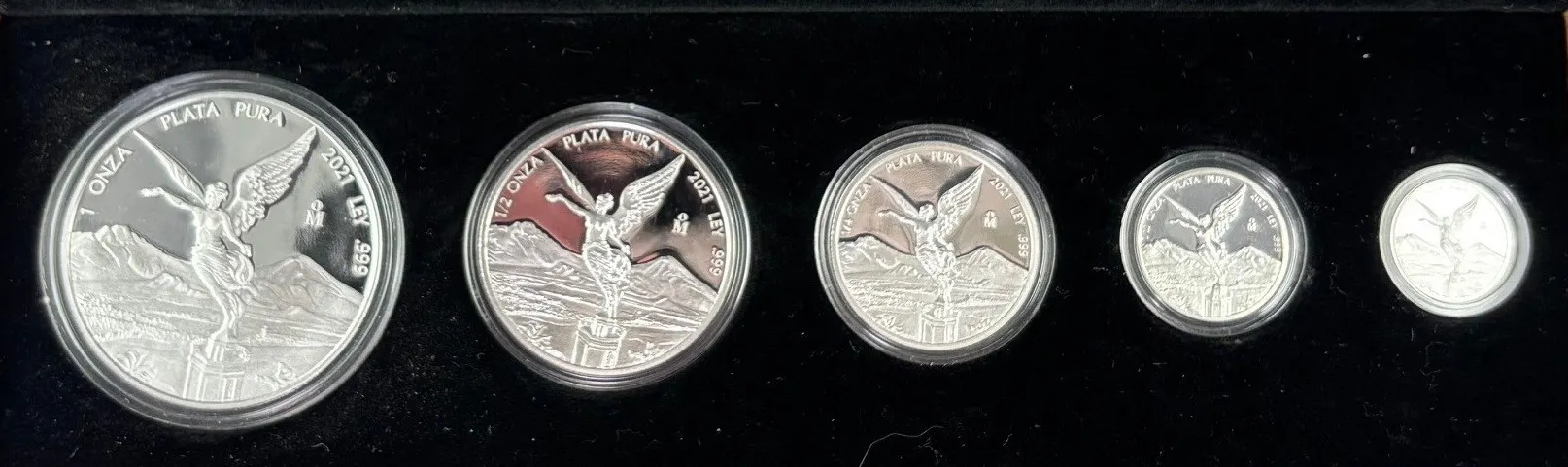 Mexican Coins Mint & Proof Sets Mint & Proof Sets Libertad Proof 5 Piece Set 2021 Mo 0160272 Mint & Proof Sets Libertad Proof 5 Piece Set 2021 Mo 0160272Mint & Proof Sets Libertad Proof 5 Piece Set 2021 Mo 0160272