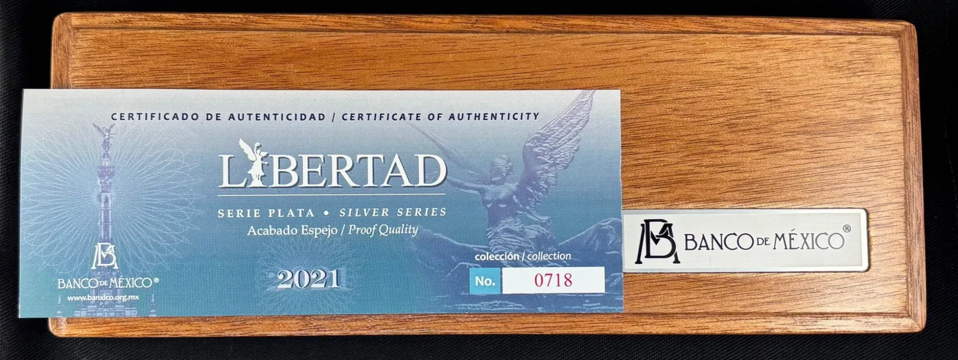 Mexican Coins Mint & Proof Sets Mint & Proof Sets Libertad Proof 5 Piece Set 2021 Mo 0160272 Mint & Proof Sets Libertad Proof 5 Piece Set 2021 Mo 0160272Mint & Proof Sets Libertad Proof 5 Piece Set 2021 Mo 0160272 - Image 3