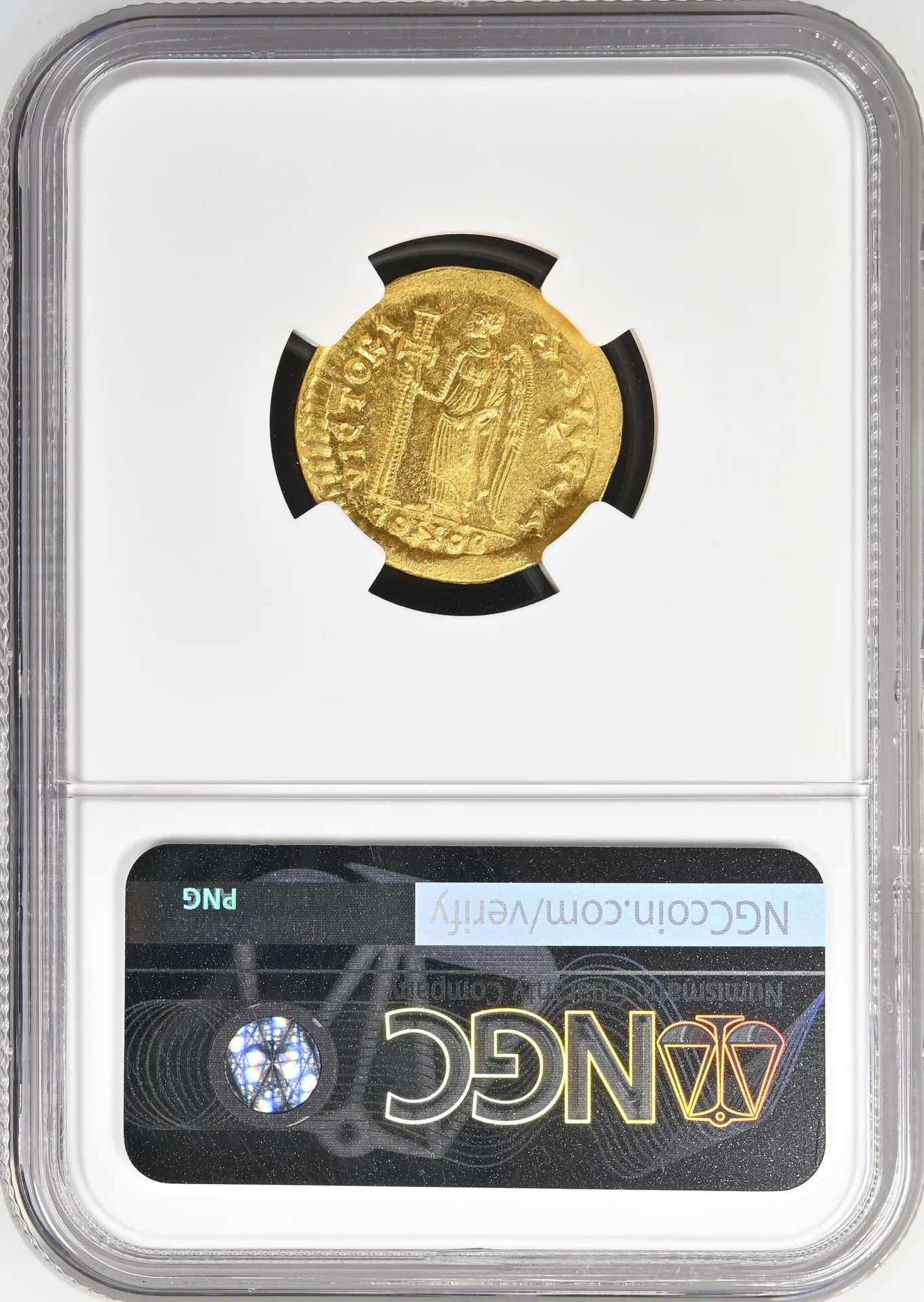 Ancient Coins Byzantine Byzantine Anastasius I 491-518 AD AV Solidus NGC MS 0160605 Byzantine Anastasius I 491-518 AD AV Solidus NGC MS 0160605Byzantine Anastasius I 491-518 AD AV Solidus NGC MS 0160605 - Image 2