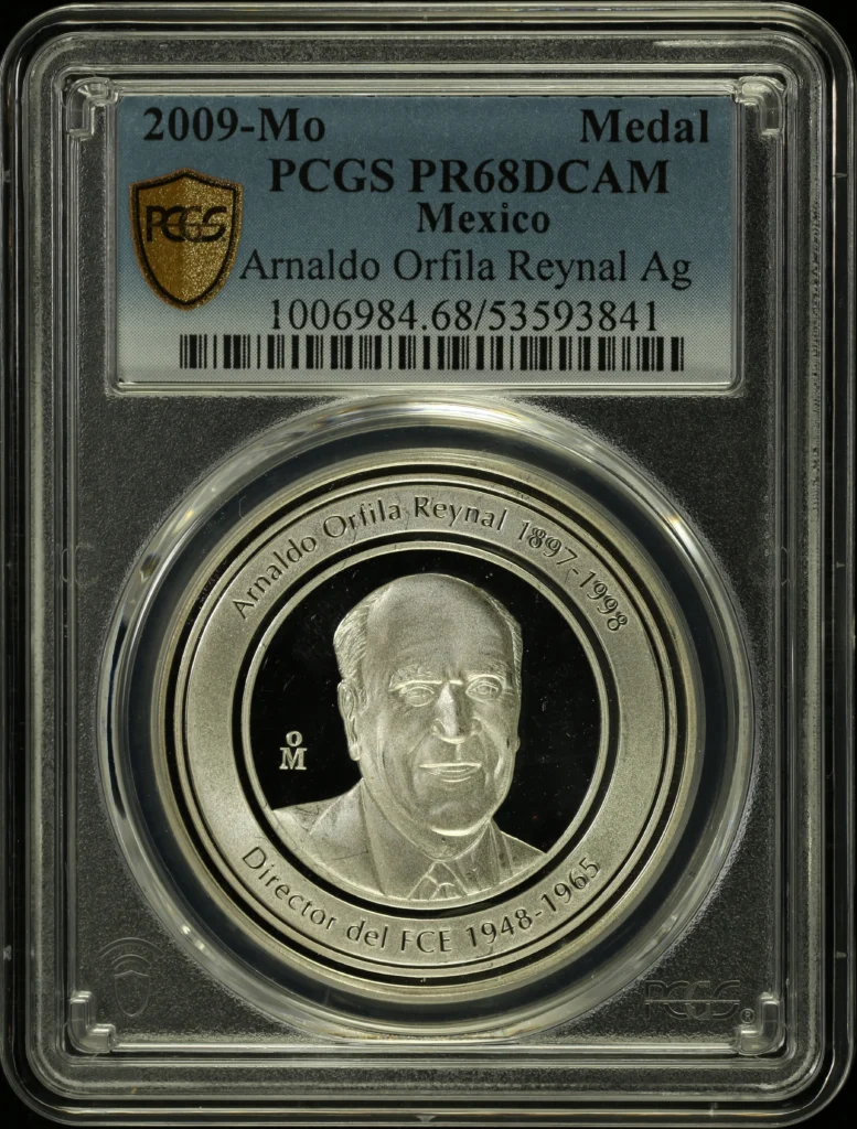 Medals & Tokens Arnaldo Orfila Reynal Medal 2009 Mo PCGS PR68DCAM 0160688