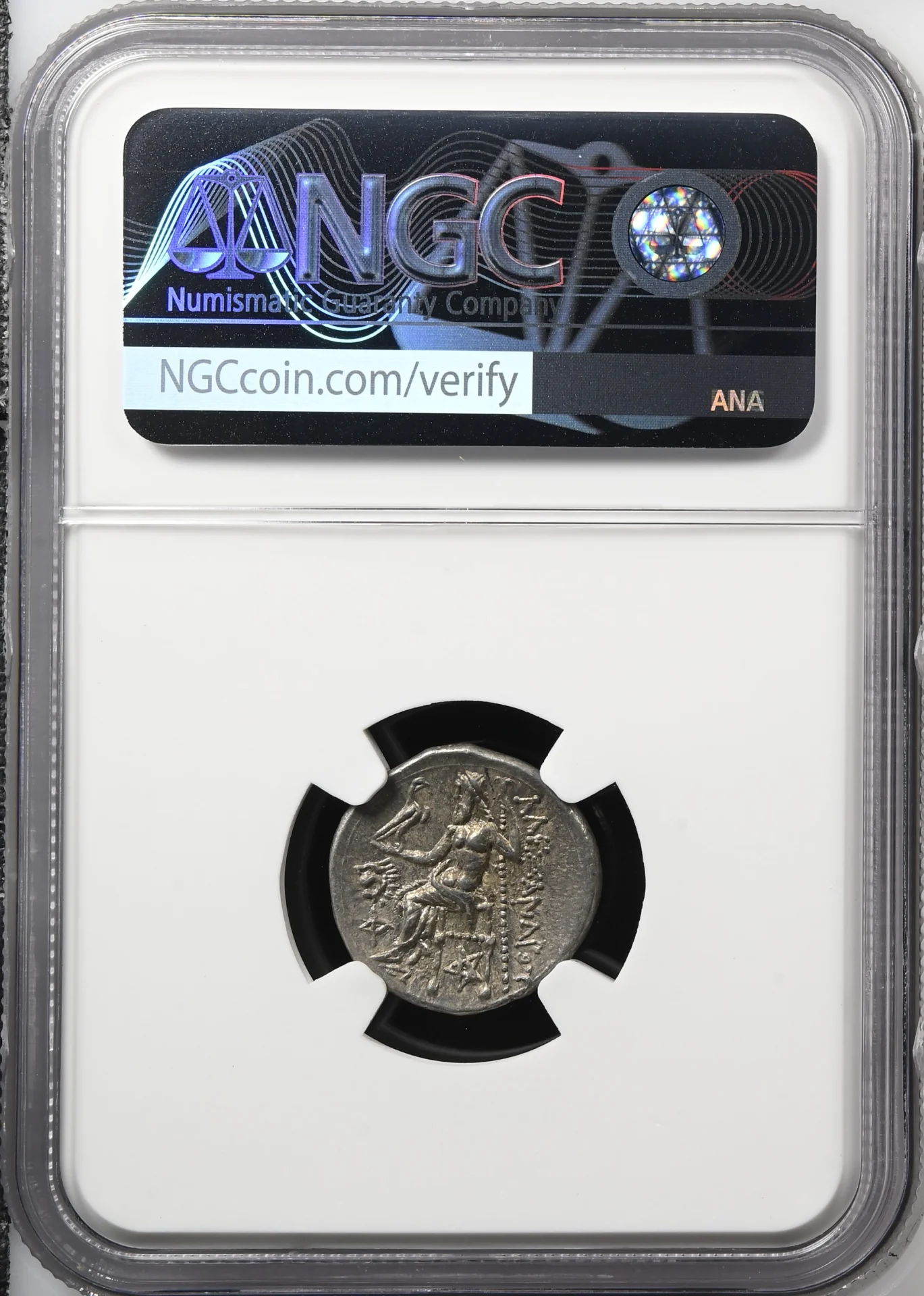 Ancient Coins Greek Thracian Kings & Dynasts Thracian Kings & Dynasts Lysimachus 305-281 BC AR Drachm NGC Ch AU 0161475 Thracian Kings & Dynasts Lysimachus 305-281 BC AR Drachm NGC Ch AU 0161475Thracian Kings & Dynasts Lysimachus 305-281 BC AR Drachm NGC Ch AU 0161475 - Image 2