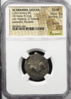 Akarnania Ancient Coins Greek Akarnania c.4th Century BC AR Stater NGC Ch VF 0161481 Akarnania c.4th Century BC AR Stater NGC Ch VF 0161481
