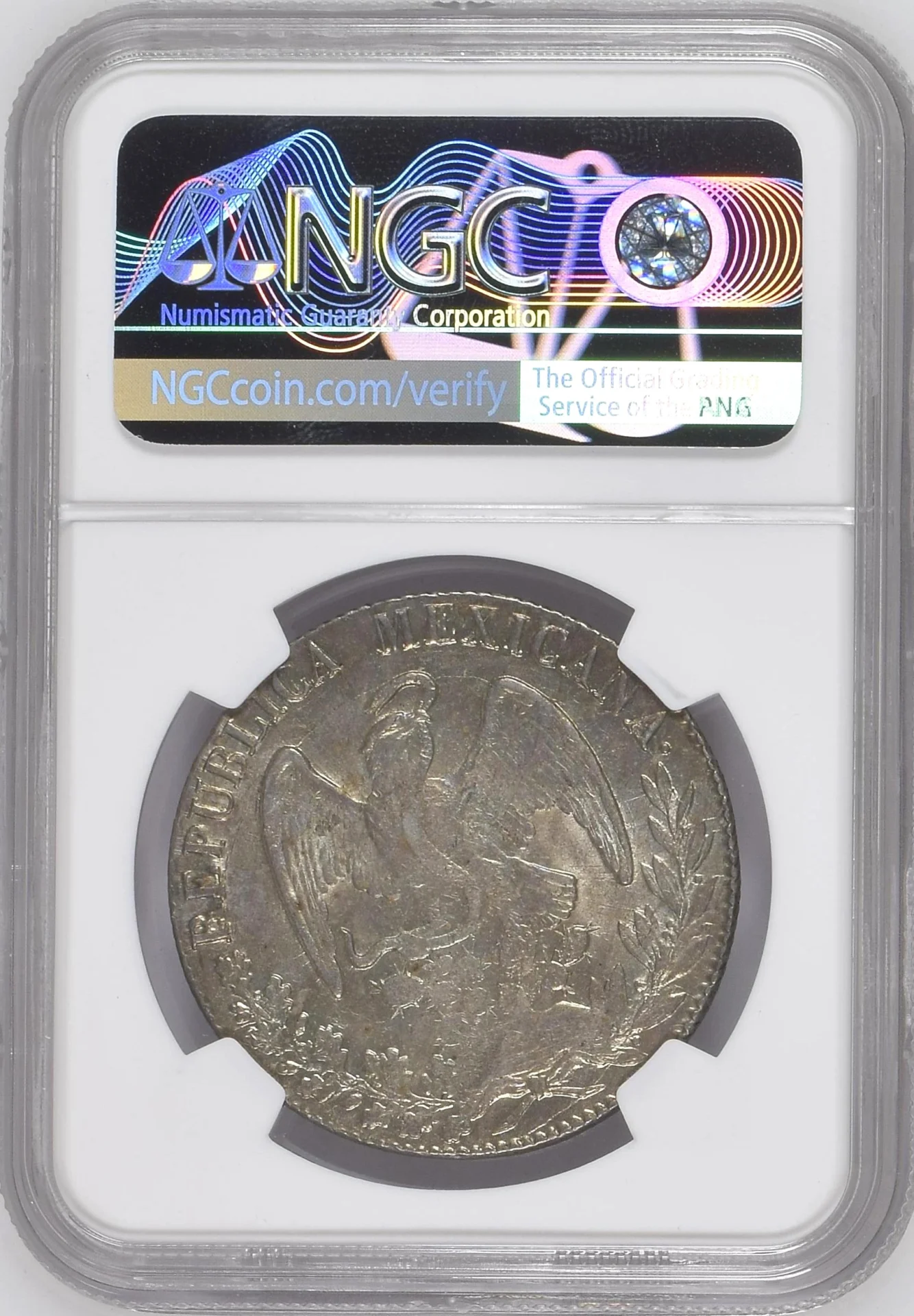 Durango Mexican Coins Republic 8 Reales Durango 8 Reales 1838 Do RM NGC AU58 0161622 Durango 8 Reales 1838 Do RM NGC AU58 0161622Durango 8 Reales 1838 Do RM NGC AU58 0161622 - Image 2