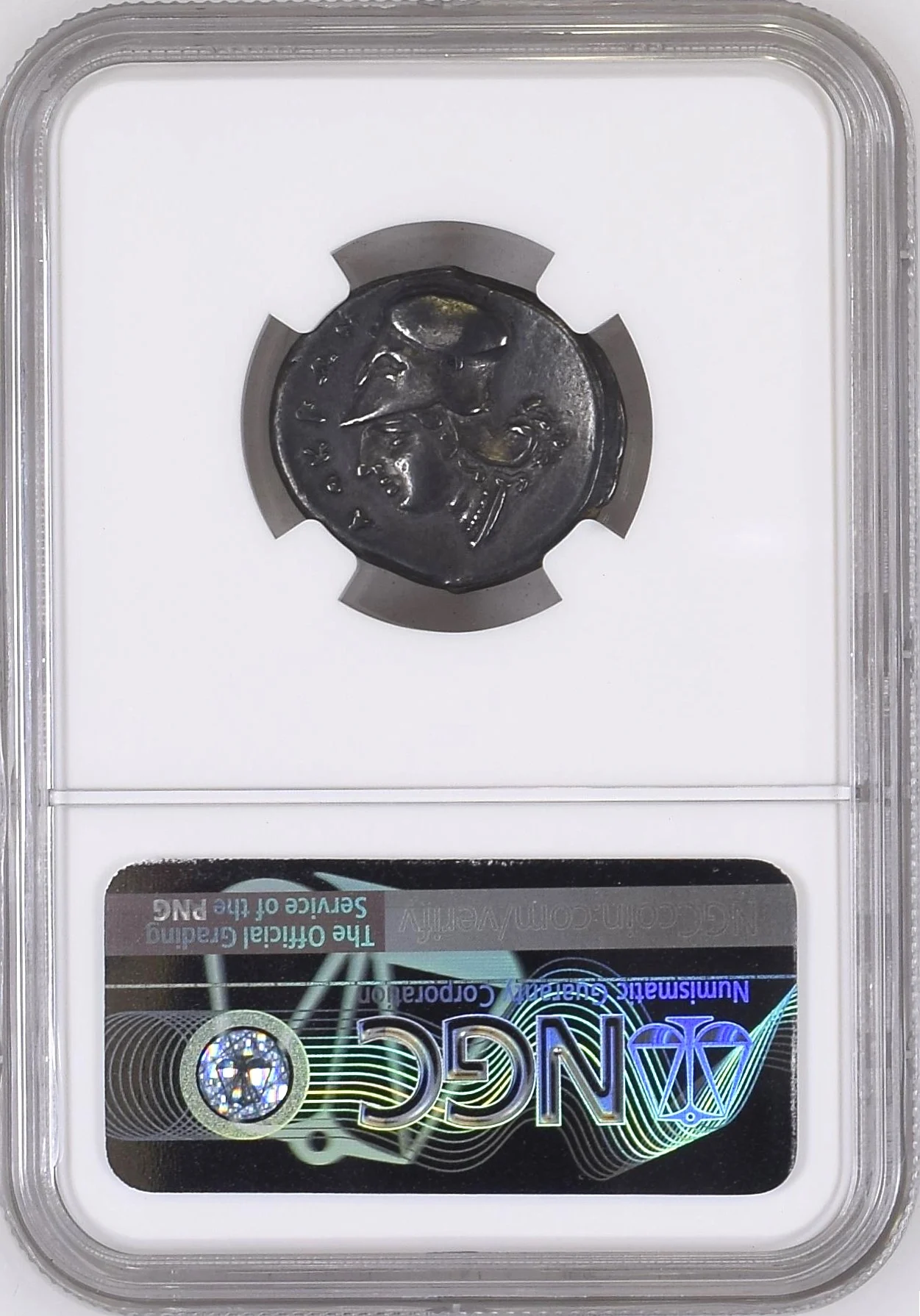Ancient Coins Bruttium Greek Bruttium Locri c.350-275 BC AR Stater NGC Ch VF 0161636 Bruttium Locri c.350-275 BC AR Stater NGC Ch VF 0161636Bruttium Locri c.350-275 BC AR Stater NGC Ch VF 0161636 - Image 2