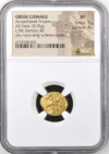 Achaemenid Kings Ancient Coins Greek Persia Persia, Achaemenid Kings AV Daric NGC XF 0161719 Persia, Achaemenid Kings AV Daric NGC XF 0161719
