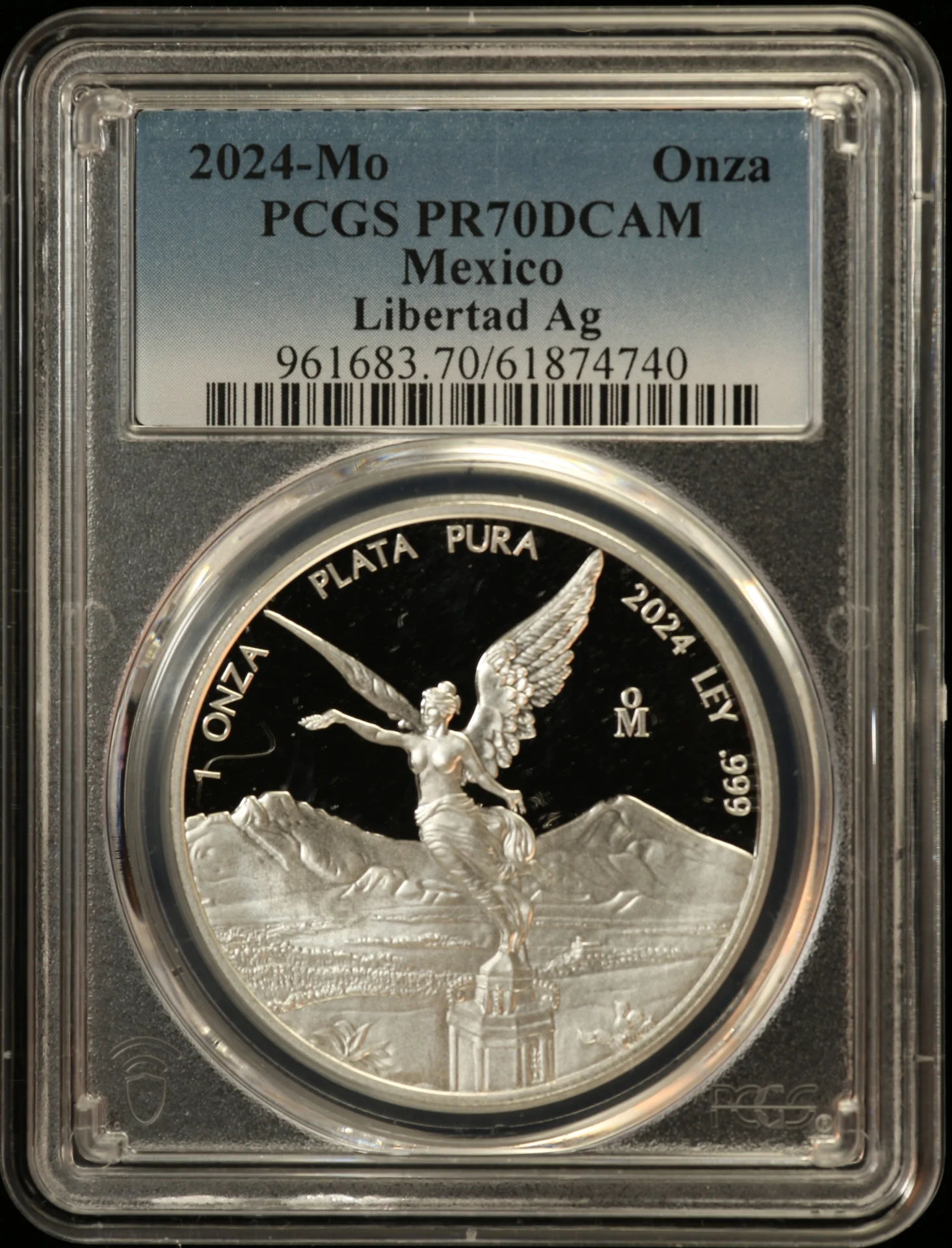 Mexican Coins Modern Silver & Minors Onza Modern Silver & Minors Onza 2024 Mo PCGS PR70DCAM 0161355 Modern Silver & Minors Onza 2024 Mo PCGS PR70DCAM 0161355