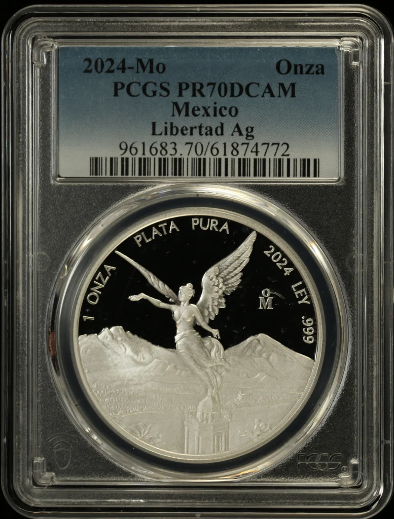 Modern Silver & Minors Onza 2024 Mo PCGS PR70DCAM 0161372