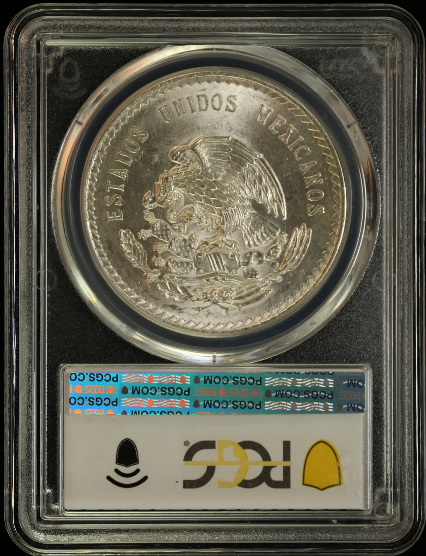 5 Peso Mexican Coins Modern Silver & Minors Modern Silver & Minors 5 Peso 1948 Mo PCGS MS65 KM-465 0161554 Modern Silver & Minors 5 Peso 1948 Mo PCGS MS65 KM-465 0161554Modern Silver & Minors 5 Peso 1948 Mo PCGS MS65 KM-465 0161554 - Image 2