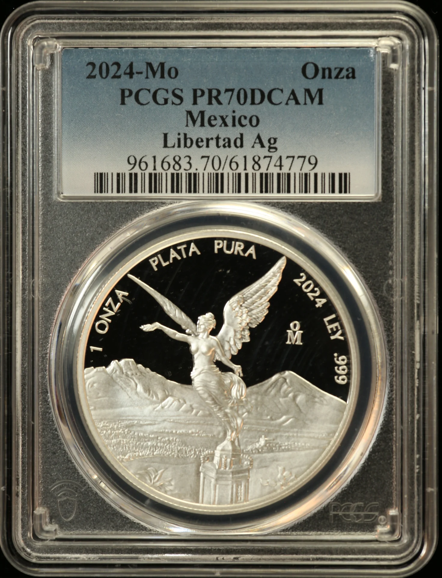 Mexican Coins Modern Silver & Minors Onza Modern Silver & Minors Onza 2024 Mo PCGS PR70DCAM 0161375 Modern Silver & Minors Onza 2024 Mo PCGS PR70DCAM 0161375