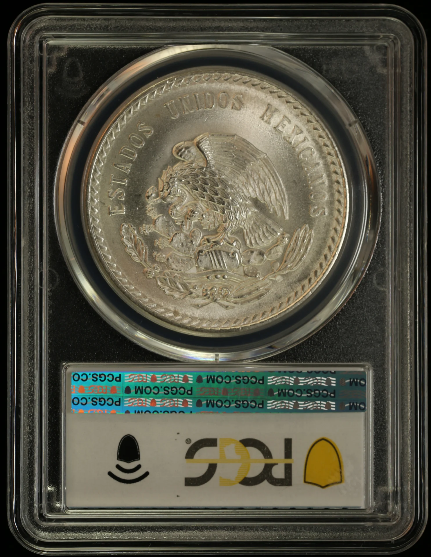 5 Peso Mexican Coins Modern Silver & Minors Modern Silver & Minors 5 Peso 1948 Mo PCGS MS67 KM-465 0161558 Modern Silver & Minors 5 Peso 1948 Mo PCGS MS67 KM-465 0161558Modern Silver & Minors 5 Peso 1948 Mo PCGS MS67 KM-465 0161558 - Image 2
