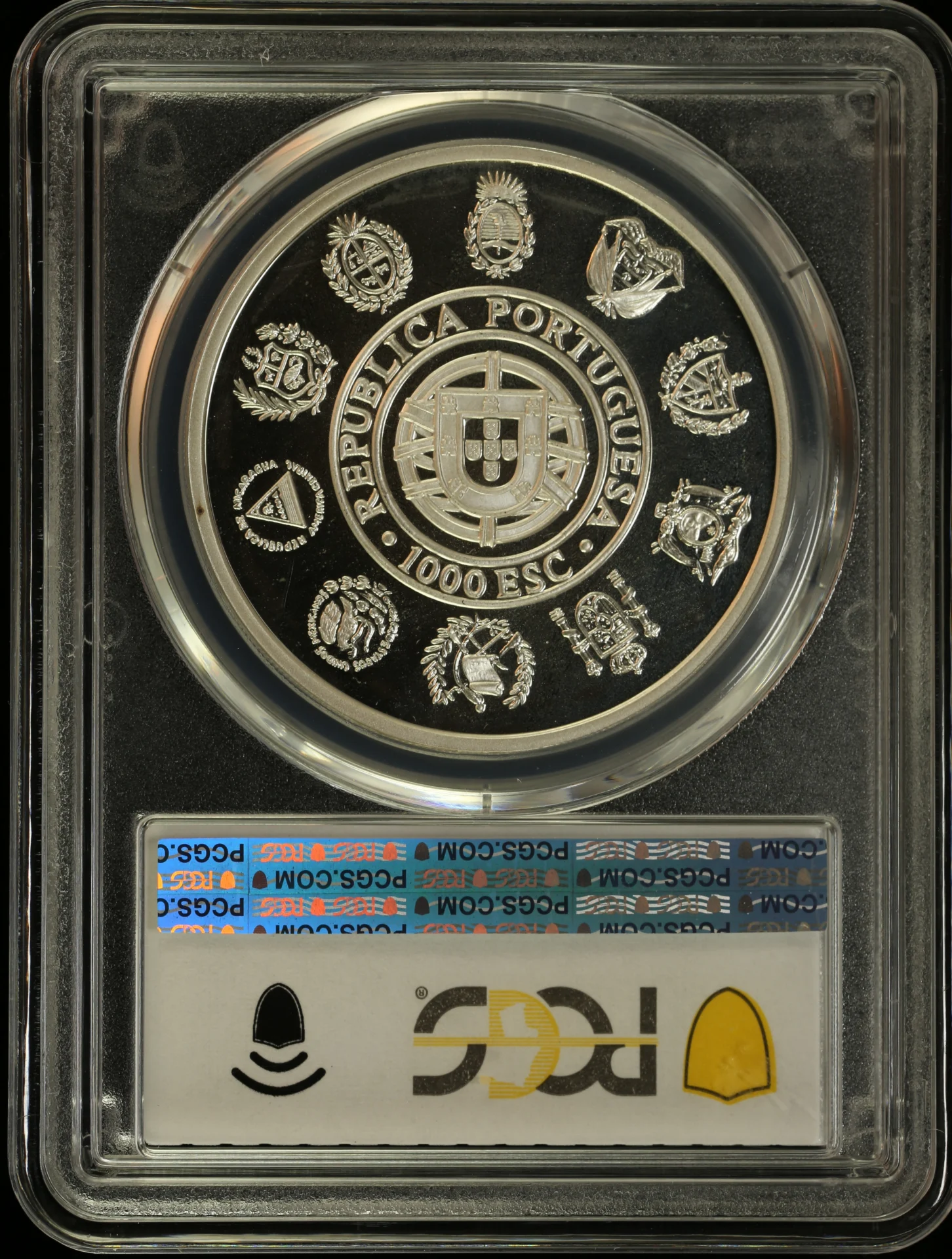 Europe Portugal World Coins Portugal 1,000 Escudos 1994 PCGS PR68DCAM 0161543 Portugal 1,000 Escudos 1994 PCGS PR68DCAM 0161543Portugal 1,000 Escudos 1994 PCGS PR68DCAM 0161543 - Image 2
