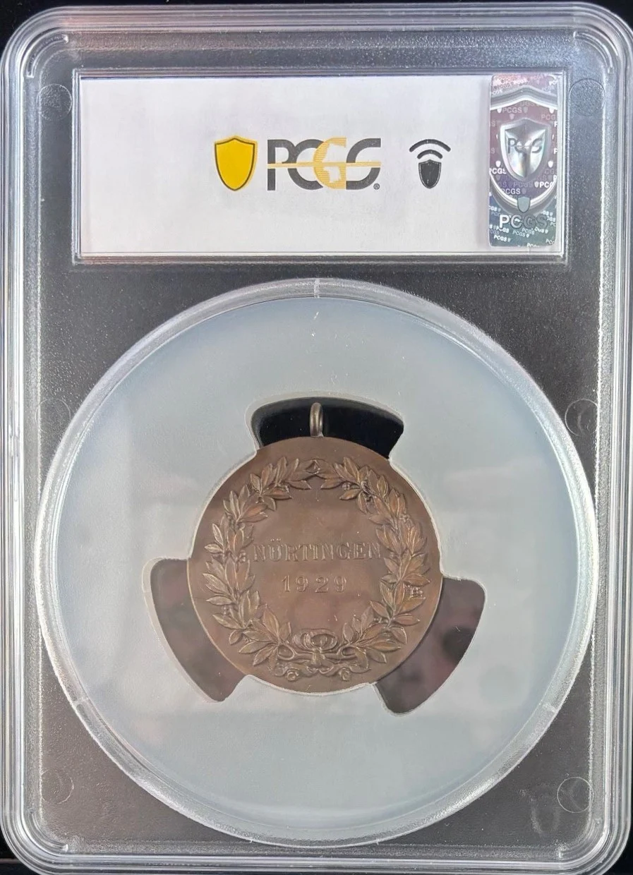 Europe Germany World Coins Germany Royal Riding & Driving Clubs Bronze Medal 1929 Wurttemberg PCGS MS65 0161852 Germany Royal Riding & Driving Clubs Bronze Medal 1929 Wurttemberg PCGS MS65 0161852Germany Royal Riding & Driving Clubs Bronze Medal 1929 Wurttemberg PCGS MS65 0161852 - Image 2