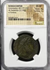 Ancient Coins Roman Imperial Roman Imperial Commodus 177-192 AD AE Sestertius NGC Ch VF 0161900 Roman Imperial Commodus 177-192 AD AE Sestertius NGC Ch VF 0161900