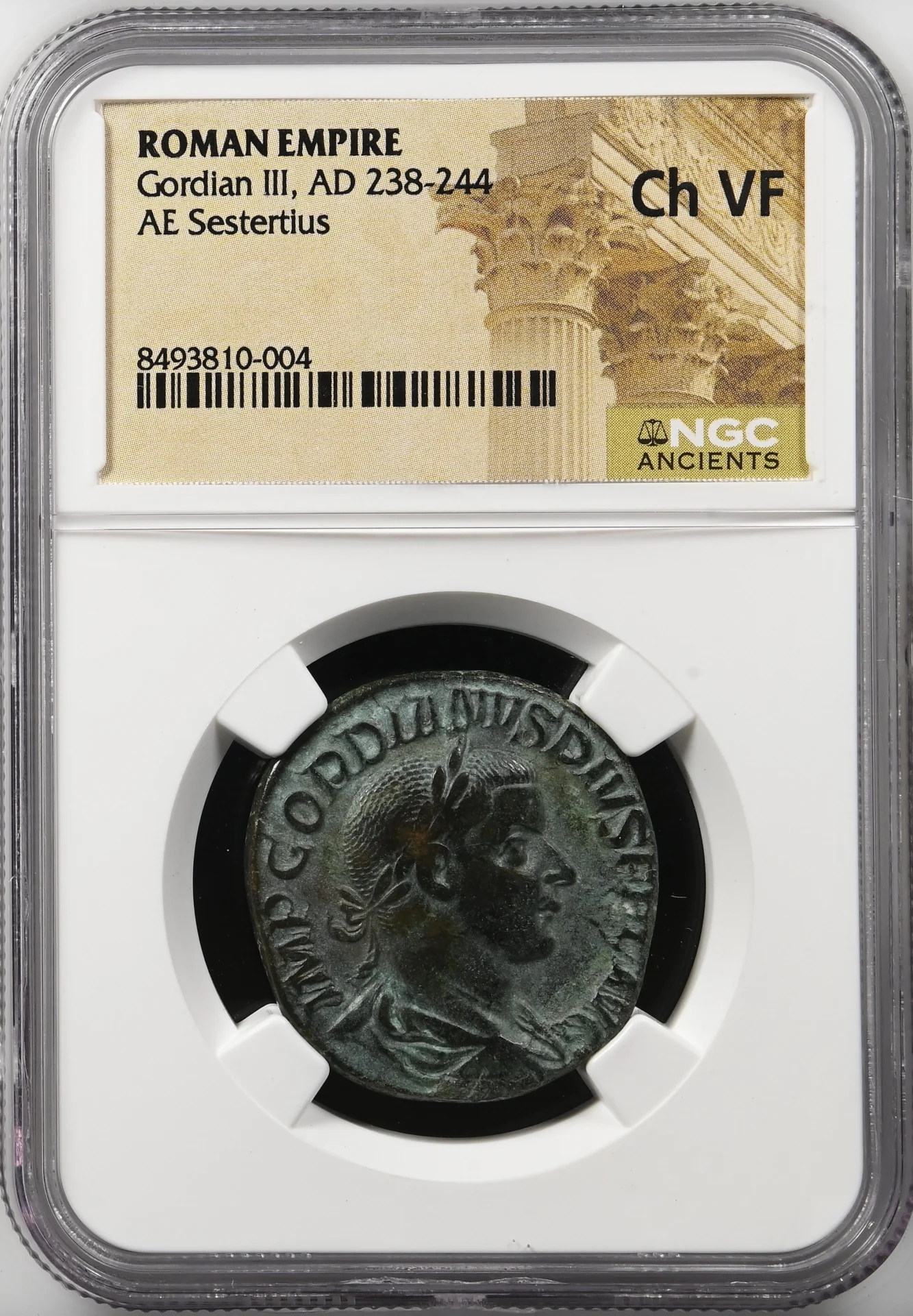Ancient Coins Roman Imperial Roman Imperial Gordian III 238-244 AD AE Sestertius NGC Ch VF 0162246 Roman Imperial Gordian III 238-244 AD AE Sestertius NGC Ch VF 0162246Roman Imperial Gordian III 238-244 AD AE Sestertius NGC Ch VF 0162246